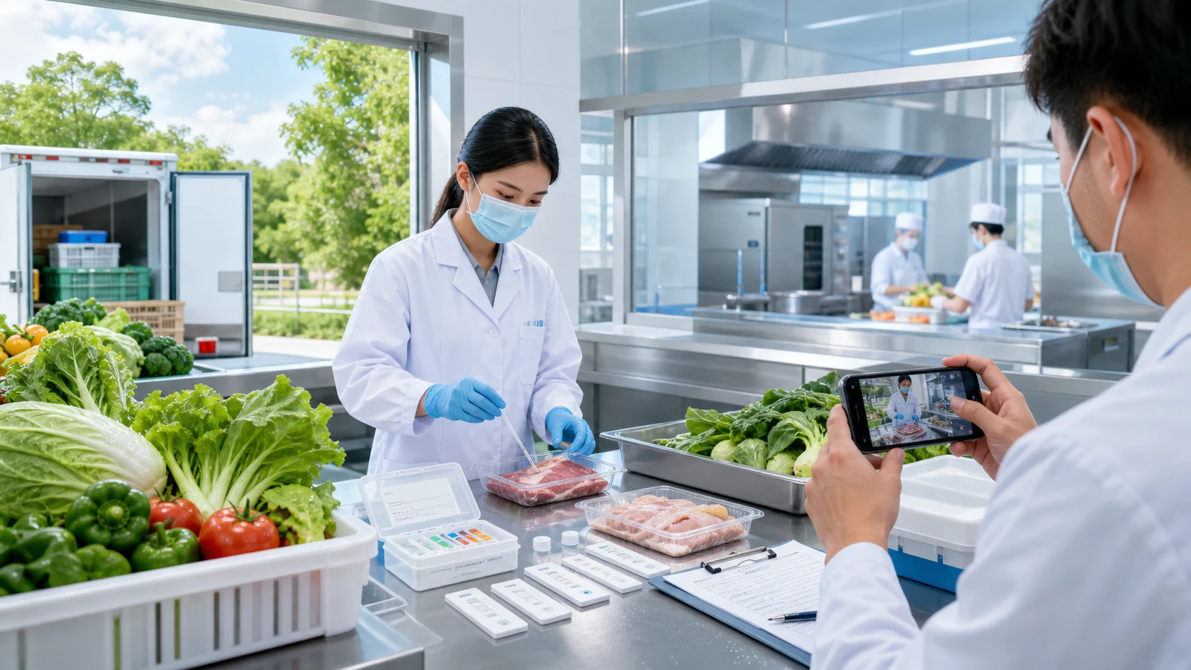 暑期团餐保障进入高频期，食堂自检要把农残与兽残筛查做在前面
