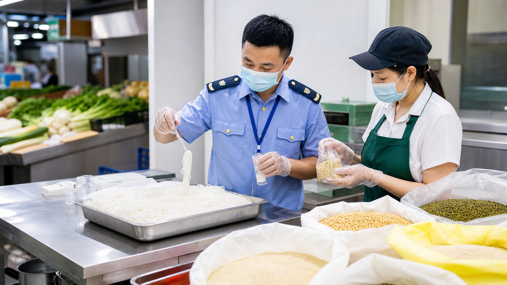 汛期高温高湿叠加，鲜湿米面和散装干货自检要前移到收货环节