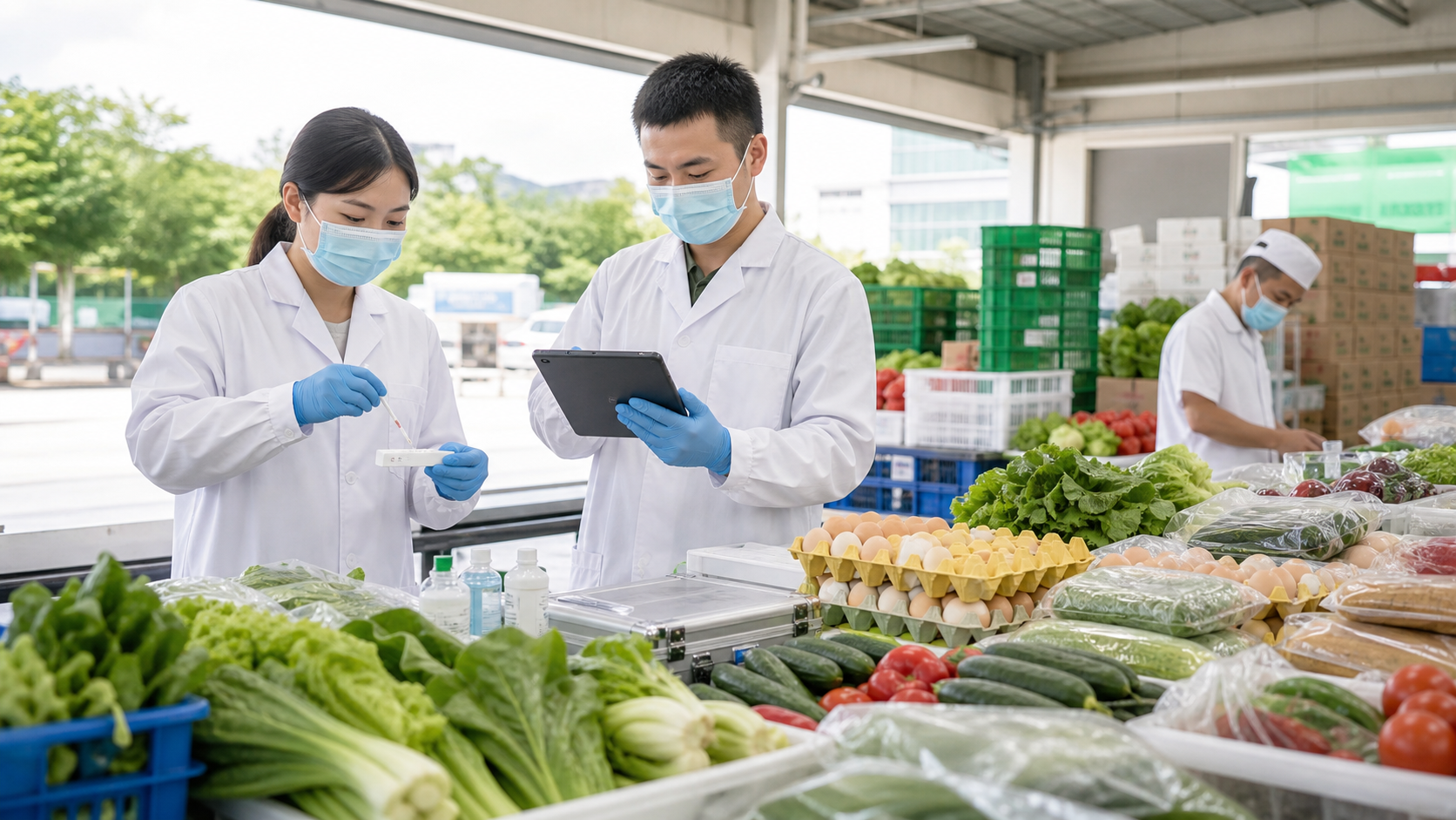 食品销售监督检查计划持续细化后，市场开办者和商超门店要把资质审查、快检筛查和电子留痕一起做实